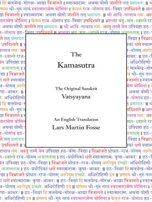 cover image of The Kamasutra (Translated)